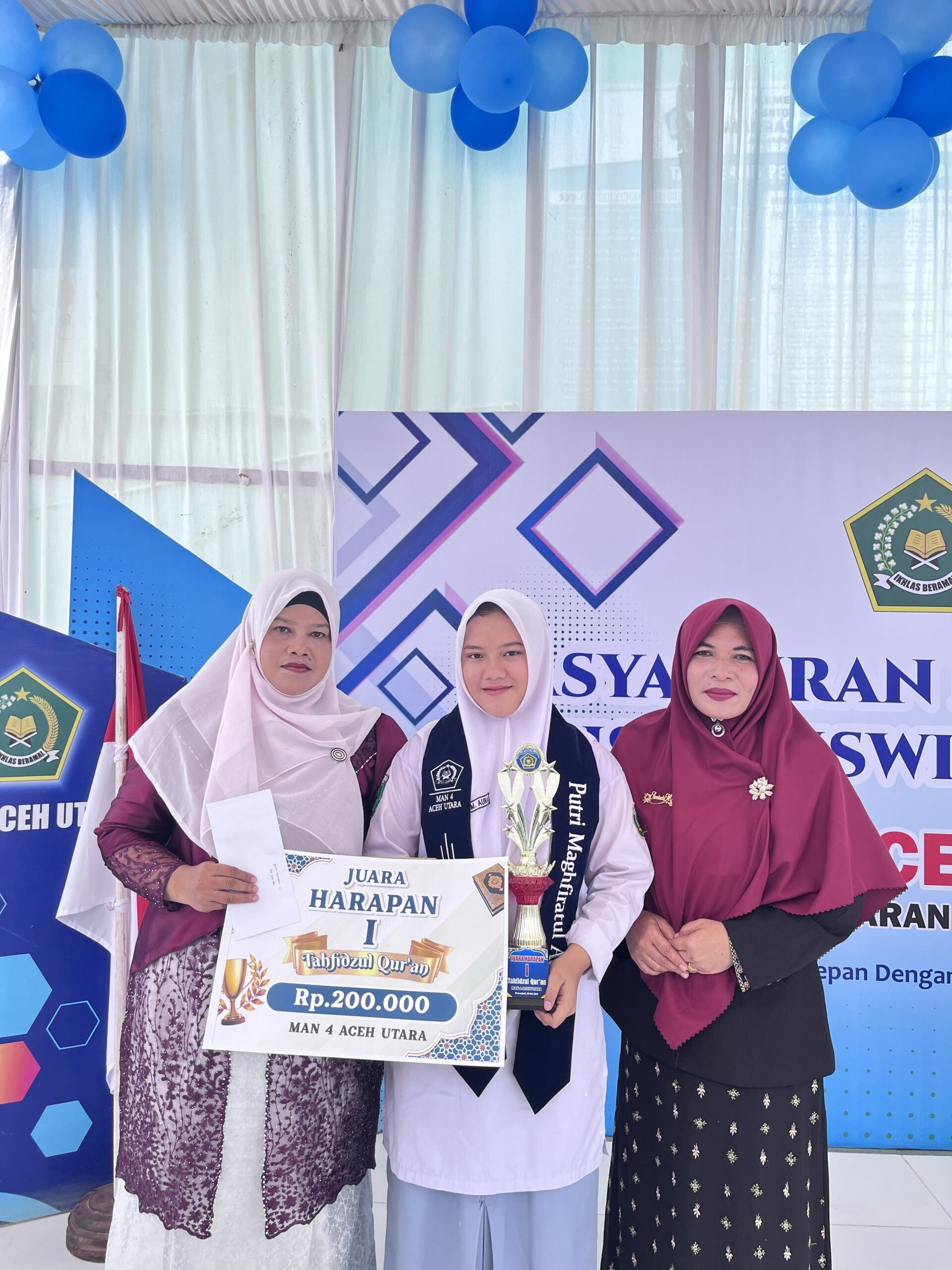 Juara Harapan 1 Tahfizul Quran