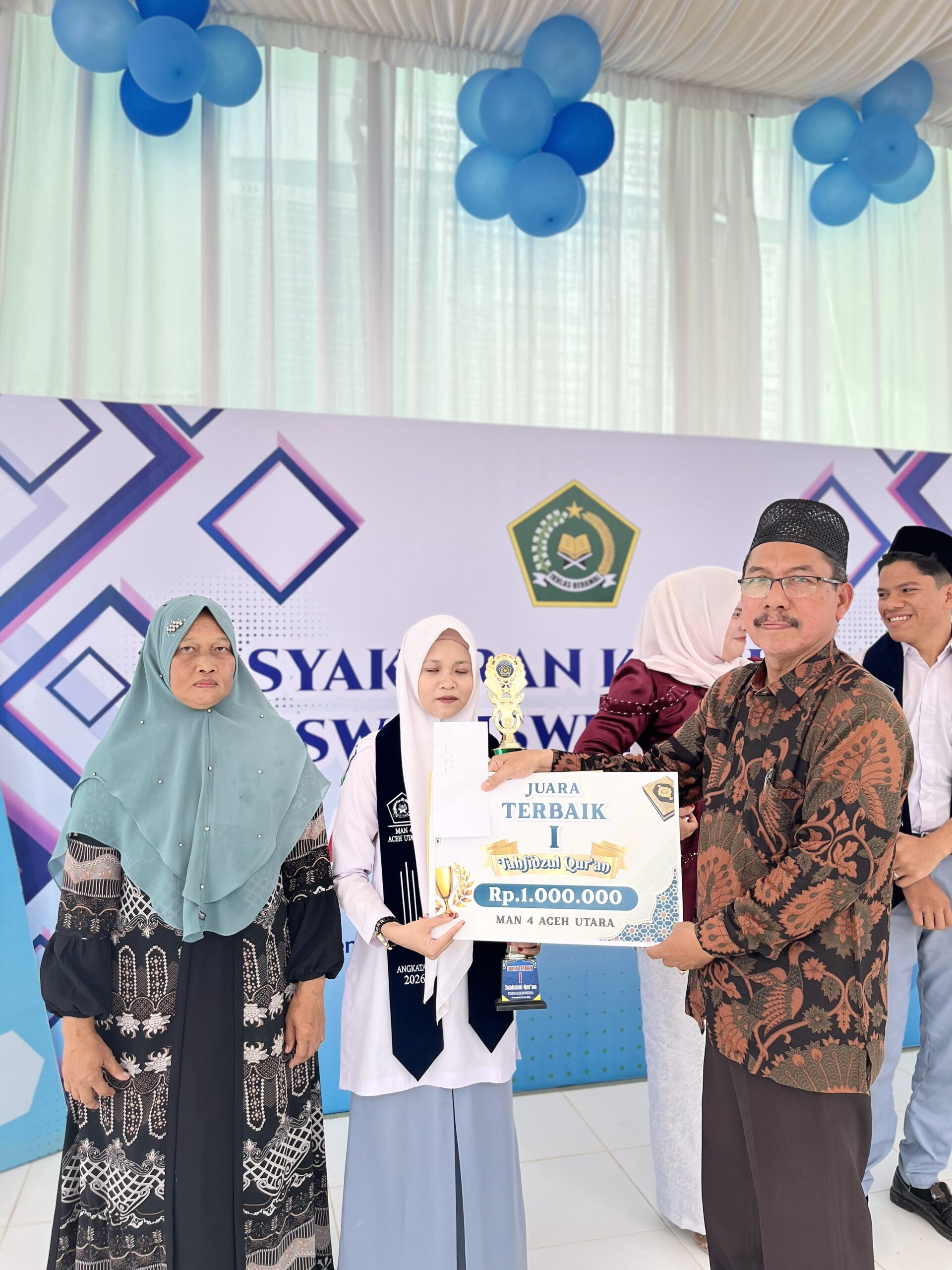 Juara Terbaik 1 Tahfizul Quran
